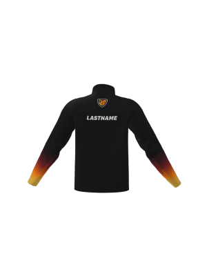 Podiumwear Gold Jacket Unisex (Nordic Skiing) Back View