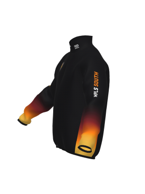 Podiumwear Silver Jacket - NEW 2026 (Nordic Skiing) Side View