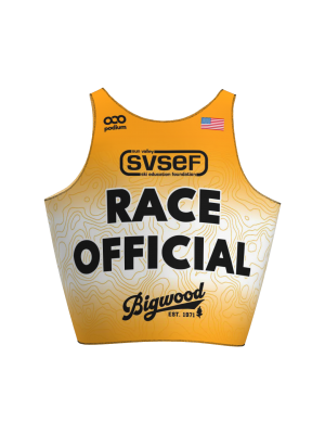 Podiumwear Official's Bib (Nordic Skiing) Front View