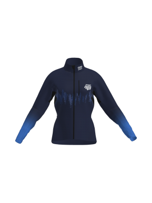 Podiumwear Gold Jacket Women's (Nordic Skiing) Front View