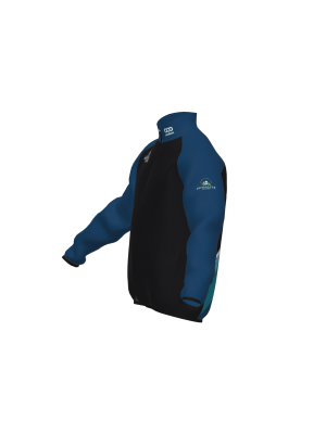 Podiumwear Silver Jacket - NEW 2026 (Nordic Skiing) Side View