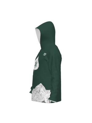 Podiumwear Unisex Slim-Fit Hoodie (Soccer) Side View