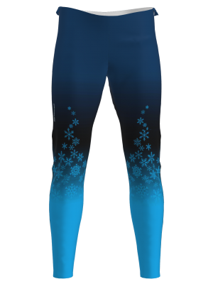 Podiumwear Unisex Gold Warm Up Pants (Nordic Skiing) Front View