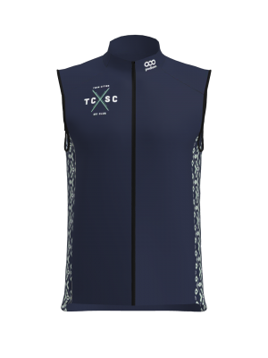 Podiumwear Silver Vest Unisex (Nordic Skiing) Front View