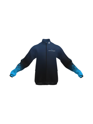 Podiumwear Silver Jacket - NEW 2026 (Nordic Skiing) Front View