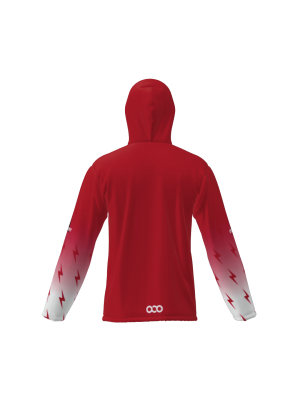 Podiumwear Sublimated Puffy Jacket (Nordic Skiing) Back View