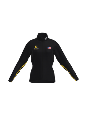 Podiumwear Gold Jacket Women's (Nordic Skiing) Front View