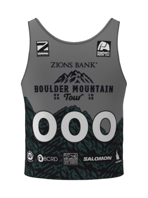 Podiumwear Race Bib (Nordic Skiing) Back View