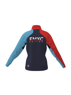 Podiumwear Gold Jacket Women's (Nordic Skiing) Back View