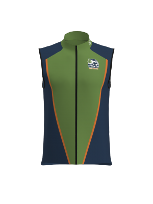 Podiumwear Silver Vest Unisex (Nordic Skiing) Front View