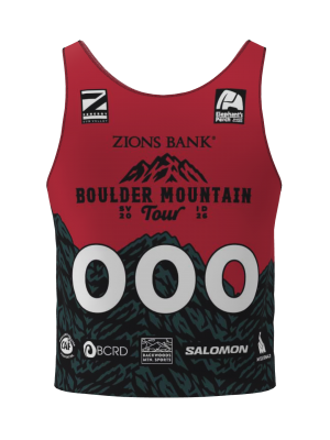 Podiumwear Race Bib (Nordic Skiing) Back View