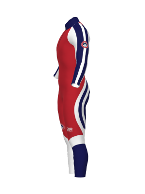Podiumwear Nordic Child's Two-Piece Race Suit (Nordic Skiing) Side View