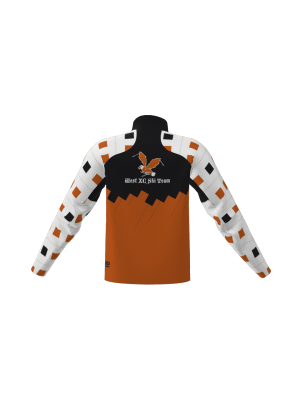 Podiumwear Gold Jacket Unisex (Nordic Skiing) Back View