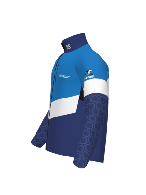 Podiumwear Gold Jacket Unisex (Nordic Skiing) Side View