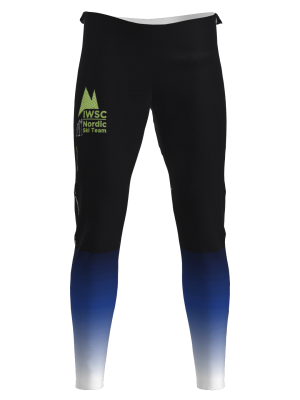 Podiumwear Unisex Gold Warm Up Pants (Nordic Skiing) Front View