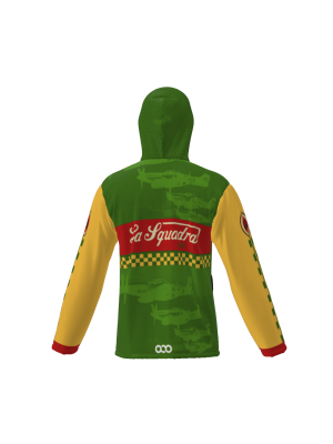 Podiumwear Sublimated Puffy Jacket (Nordic Skiing) Back View