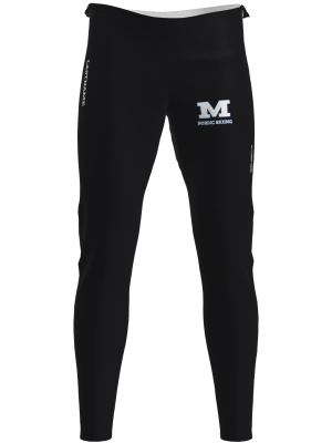 Podiumwear Unisex Gold Warm Up Pants (Nordic Skiing) Front View