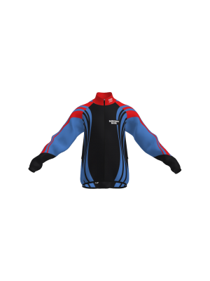 Podiumwear Silver Jacket - NEW 2026 (Nordic Skiing) Front View