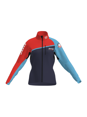 Podiumwear Gold Jacket Women's (Nordic Skiing) Front View