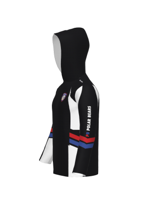 Podiumwear Child's Slim-Fit Hoodie (Soccer) Side View