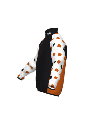 Podiumwear Silver Jacket - NEW 2026 (Nordic Skiing) Side View