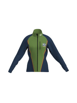 Podiumwear Gold Jacket Women's (Nordic Skiing) Front View