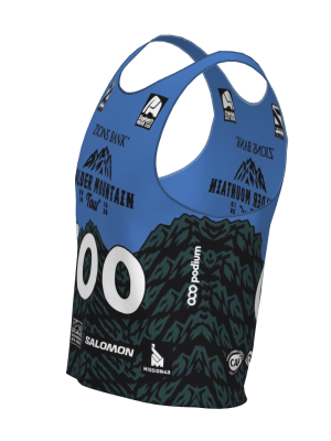 Podiumwear Race Bib (Nordic Skiing) Side View