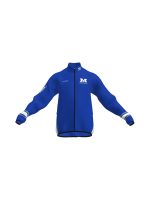 Podiumwear Silver Jacket - NEW 2026 (Nordic Skiing) Front View