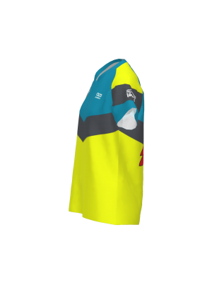 Podiumwear Women's V-Neck Tee (Running) Side View