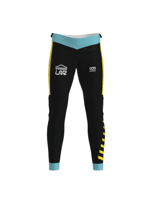 Podiumwear Unisex Gold Warm Up Pants (Nordic Skiing) Front View