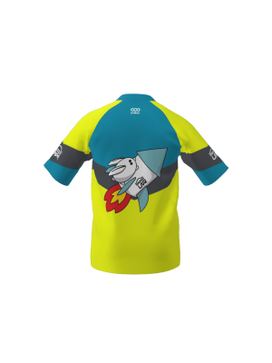 Podiumwear Men's V-Neck Tee (Running) Back View