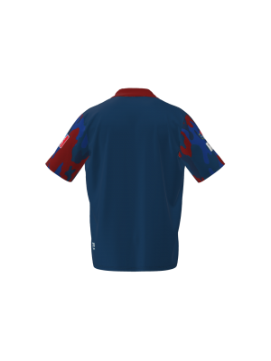 Podiumwear Ripstock Fabric Crew Shirt (Cycling) Back View