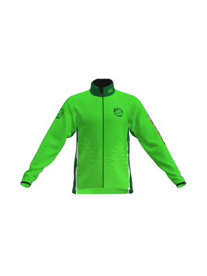 Podiumwear Silver Jacket - NEW 2026 (Nordic Skiing) Front View