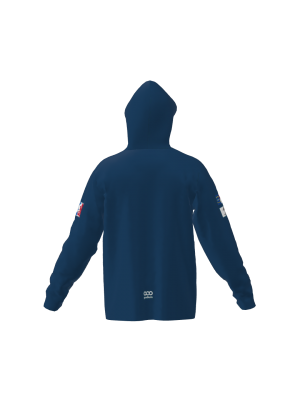 Podiumwear Unisex Slim-Fit Hoodie (Soccer) Back View