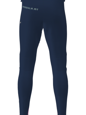 Podiumwear Unisex Gold Warm Up Pants (Nordic Skiing) Back View