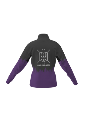 Podiumwear Gold Jacket Women's (Nordic Skiing) Back View