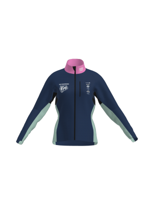 Podiumwear Gold Jacket Women's (Nordic Skiing) Front View