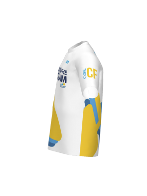 Podiumwear Men's Crew Neck Tee (Nordic Skiing) Side View