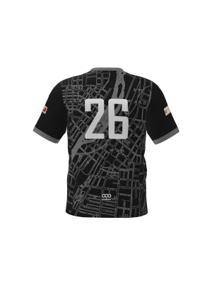 Podiumwear Men's Jersey (Soccer) Back View