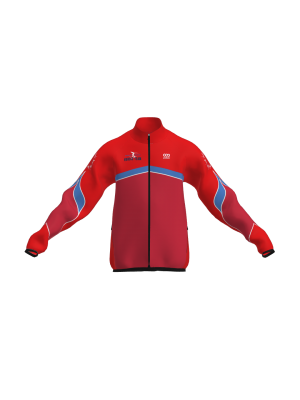 Podiumwear Silver Jacket - NEW 2026 (Nordic Skiing) Front View