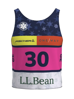 Podiumwear Race Bib (Nordic Skiing) Front View