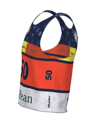 Podiumwear Race Bib (Nordic Skiing) Side View