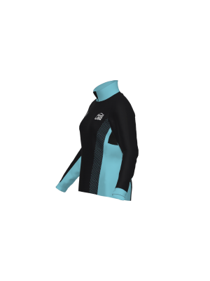 Podiumwear Gold Jacket Women's (Nordic Skiing) Side View