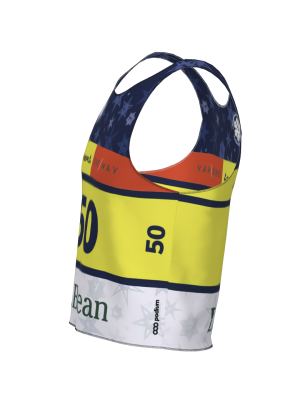 Podiumwear Race Bib (Nordic Skiing) Side View