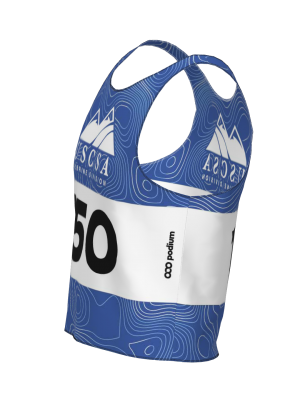 Podiumwear Race Bib (Nordic Skiing) Side View