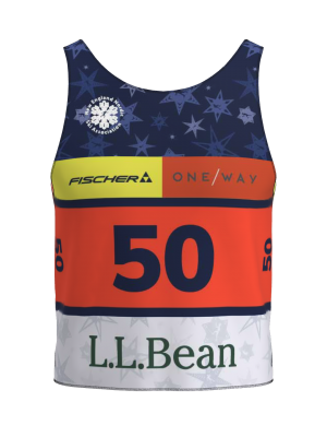 Podiumwear Race Bib (Nordic Skiing) Front View
