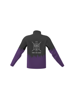 Podiumwear Gold Jacket Unisex (Nordic Skiing) Back View