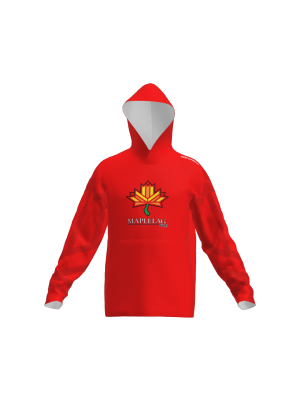 Podiumwear Unisex Slim-Fit Hoodie (Soccer) Front View