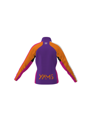 Podiumwear Gold Jacket Women's (Nordic Skiing) Back View