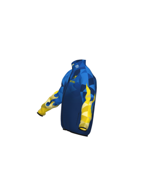 Podiumwear Silver Jacket - NEW 2026 (Nordic Skiing) Side View